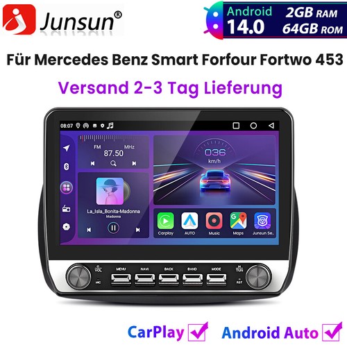 Per mercedes benz smart - 10.1",