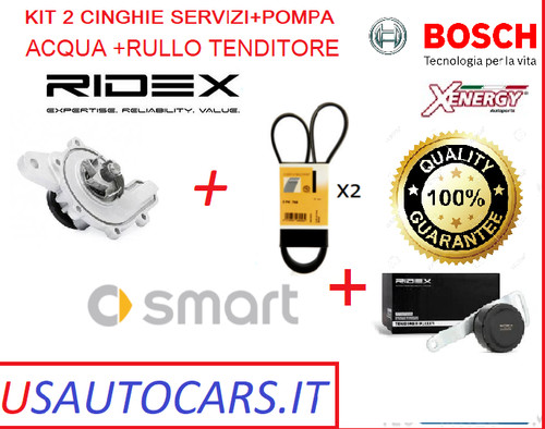 Kit cinghie servizi pompa - kit, +